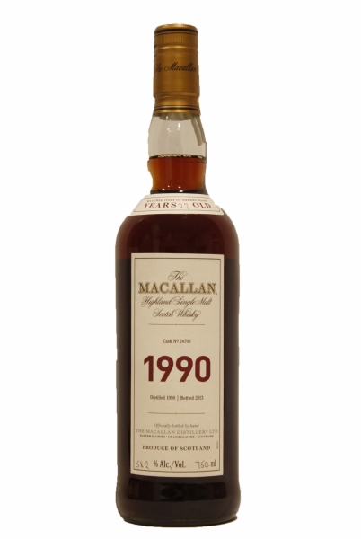 Macallan Fine & Rare 1990 22 Years Old Cask 3247