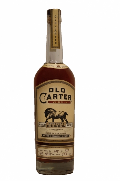 Old Carter 13 Years Barrel 54 117.7 Proof
