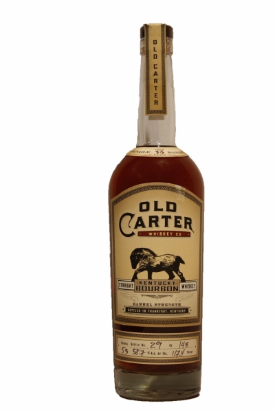 Old Carter 13 Years Barrel 53 117.4 Proof