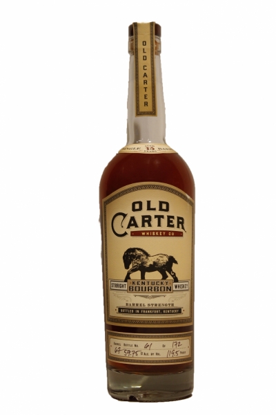 Old Carter 13 Years Barrel 67 119.5 Proof