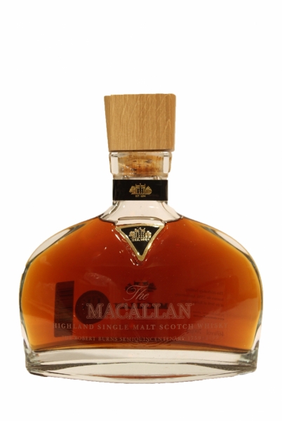 Macallan Robert Burns Semiquincentenary 12 Year Old Single Malt