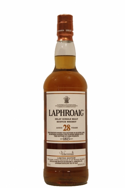 Laphroaig Limited Edition 28 Year Old Single Malt Scotch Whisky
