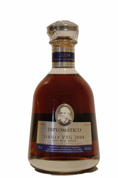 Diplomatico Single Vintage 2004 Finished In Sherry Cask