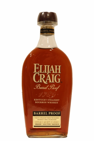 Elijah Craig Barrel Proof Batch A121 123.6 Proof