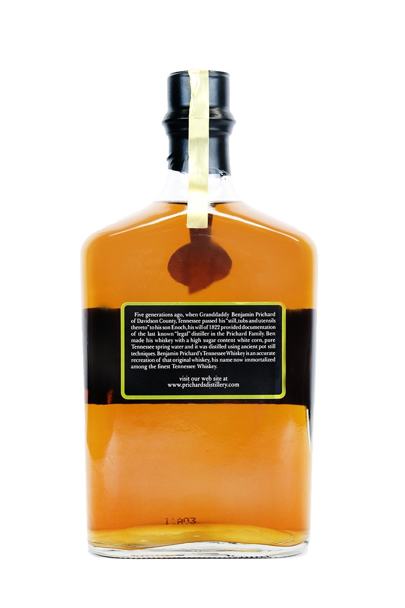 Benjamin Prichard's Tennessee Whiskey | Oaksliquors.com