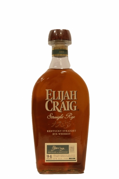 Elijah Craig Straight Rye 94 Proof