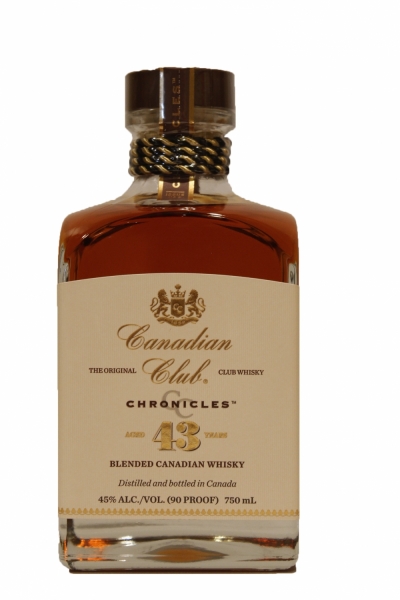 Canadian Club Chronicles 43 Year Old Whisky