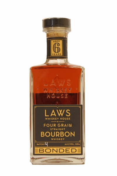Laws Whiskey House Four Grain Straight Bourbon Whiskey