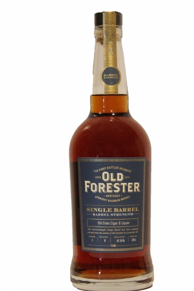 Old Forester Single Barrel Barrel Strength Bottled for Oaks Liquors