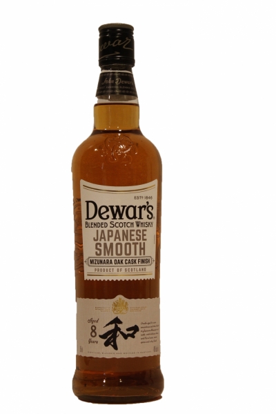 Dewars 8 Years Old Japanese Smooth Mizunara Oak Cask Finish