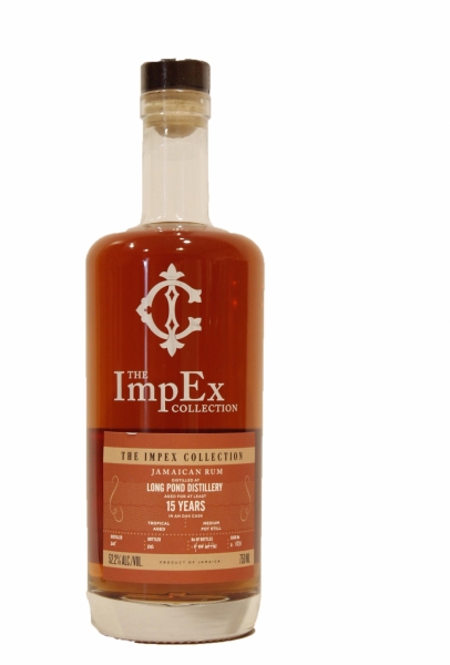 Long Pond 15 Years Old Jamaican Rum Impex Collection