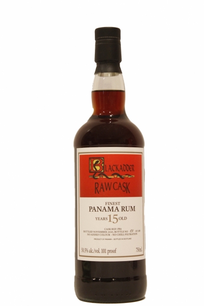 Blackadder Raw Cask 15 Year Old Panama Rum