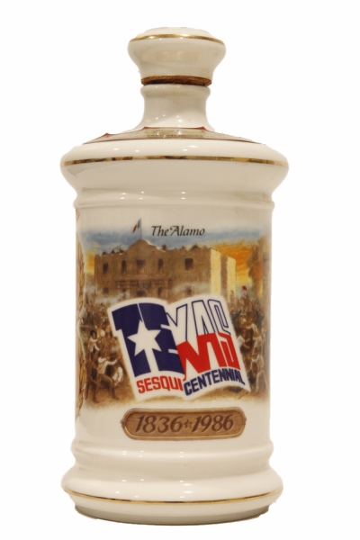 Weller Texas Sesquicentennial Ceramic Bottle