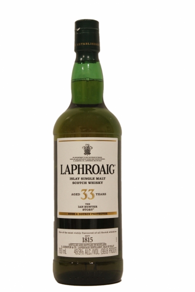 Laphroaig The Ian Hunter Story 'Book 3 Source Protector' 33 Year Old