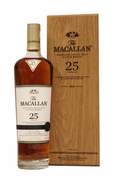 Macallan 25 Year Old Sherry Oak 2021