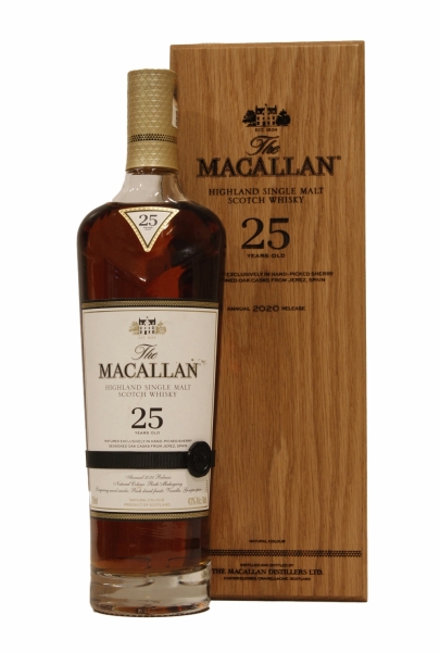 Macallan 25 Year Old Sherry Oak 2020