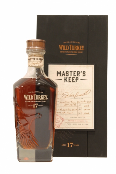Wild Turkey 17 Years Old Masters Keep Limited Edition Eddie Rumel
