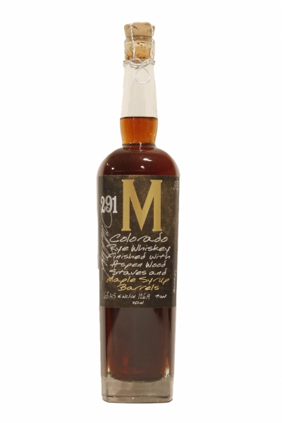 291 Colorado Bourbon 'M' Maple Syrup Barrels 126.9 Proof