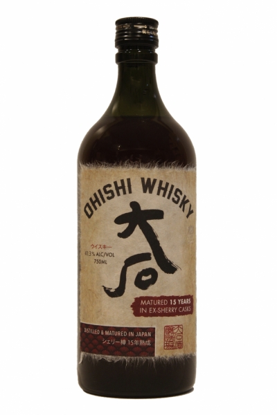 Ohishi 15 Years Old  EX Sherry Cask Whiskey