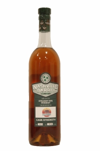 Nashville Barrel Straight Rye Cask Strength Whiskey