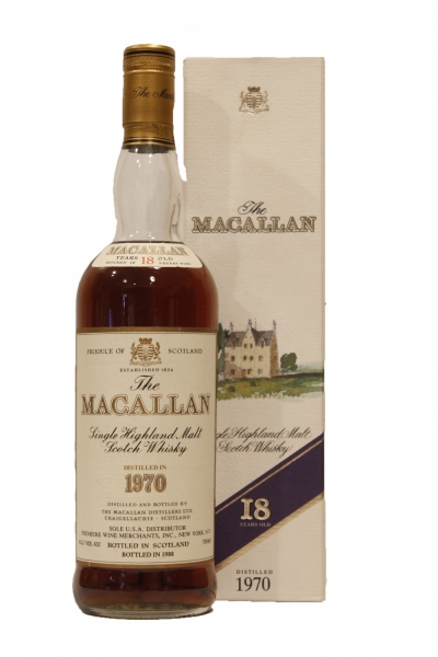 Macallan 18 Bottled 1970