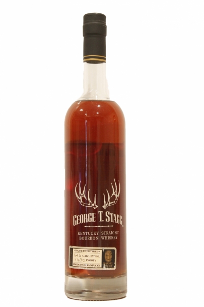 George T Stagg Limited Edition Barrel Proof Kentucky Straight Bourbon Whiskey Uncut  Unfiltered 129.2 Proof