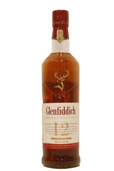 Glenfiddich Amontillado Sherry Cask Finish 12 Year Old