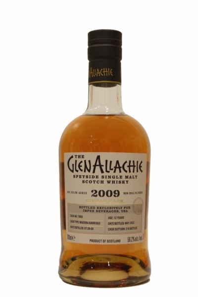 GlenAllache 2009 12 Years Old Madiera Barrique Casks