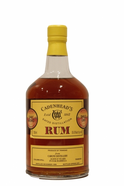 Cadenhead's Rum Single Cask from Caroni Distllery