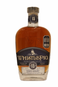 WhistlePig 15 Years Old Estate Single Barrel Rye Bottled For Oaks Liquors