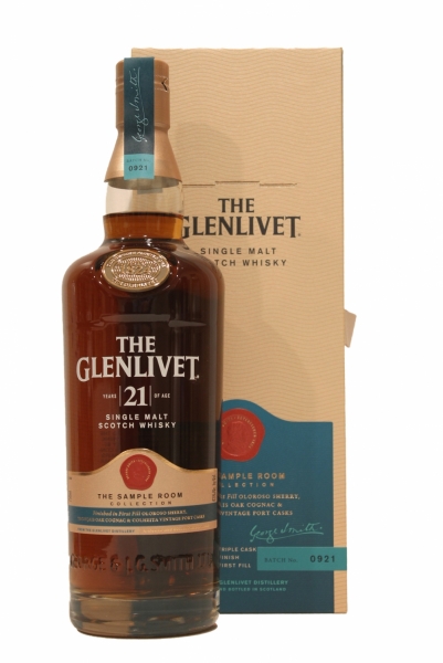Glenlivet 'The Sample Room Collection' 21 Year Old First Fill Oloroso Sherry Batch 921
