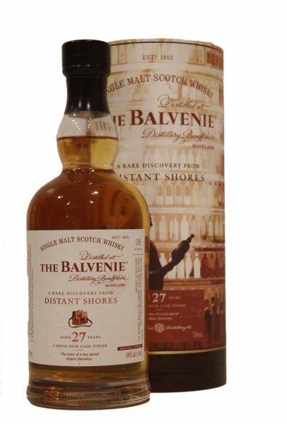 Balvenie 'A Rare Discovery from Distant Shores' 27 Year Old