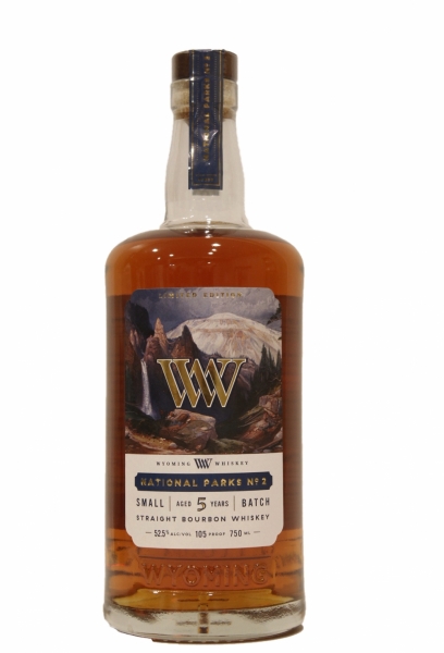 Wyoming Whiskey 5 Years Old Small Batch National Parks No 2