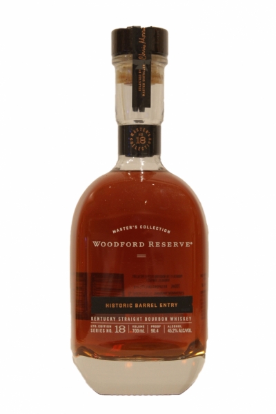 Woodford Reserve Master's Collection Historic Barrel Entry