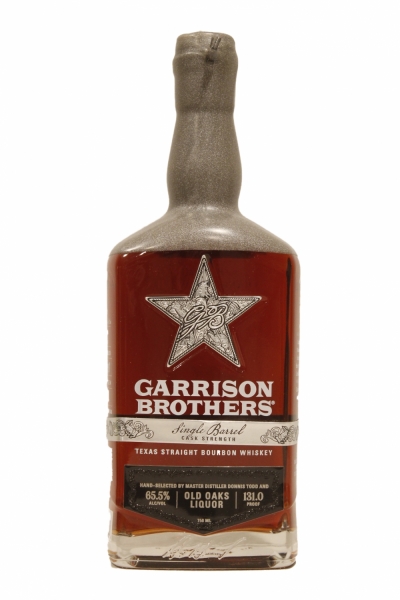 Garrison Brothers Single Barrel Bourbon Proof 131 Bottled for Oaks Liquors