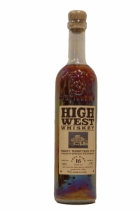 High West Distillery Very Rare 16 Year Old Rocky Mountain Straight Rye
