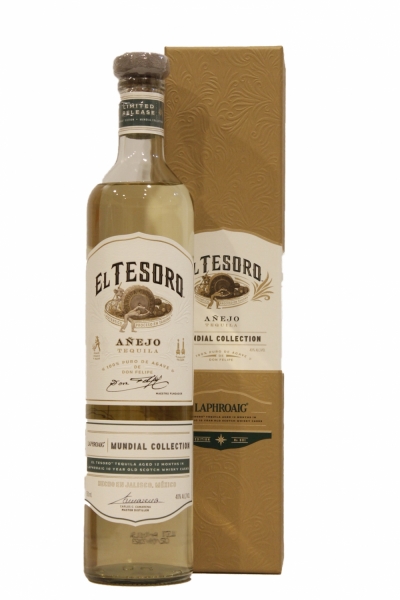 El Tesoro Mundial Collection Laphroaig Edition Anejo Tequila