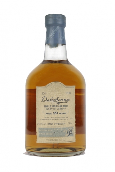 Dalwhinnie 29 Year Old Cask Strength