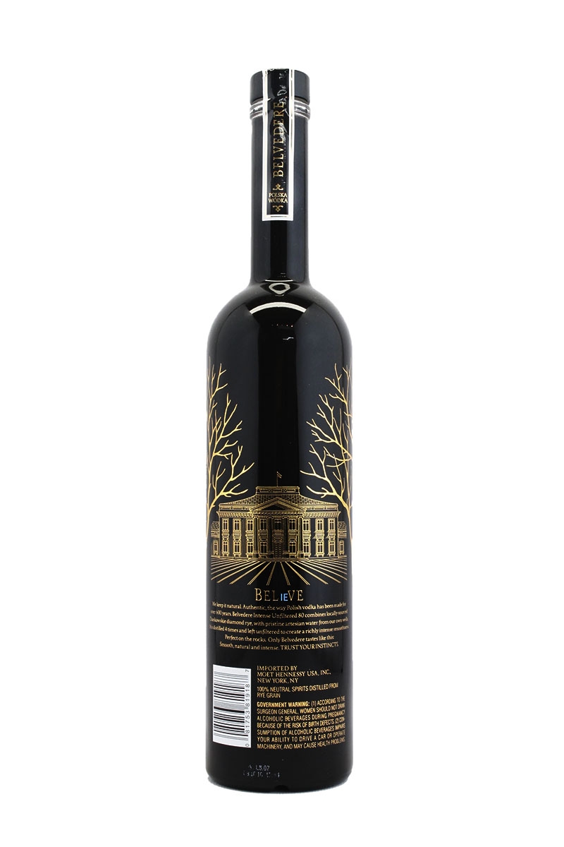 Belvedere Intense Unfiltered 80