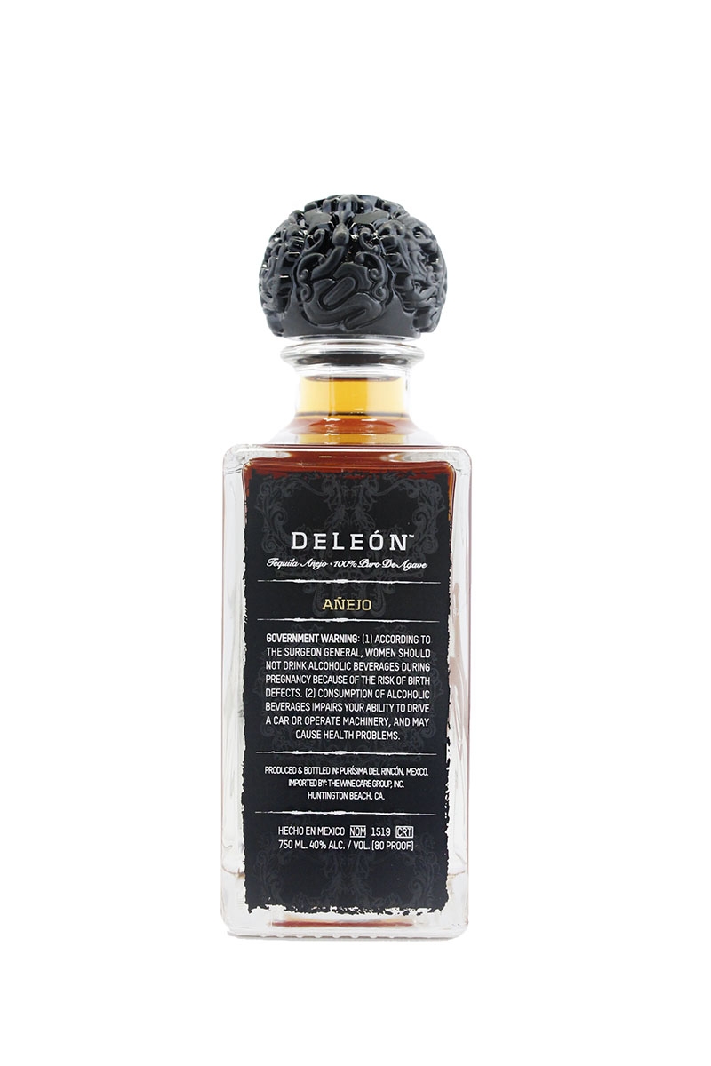 DeLeon Anejo Tequila With Flask