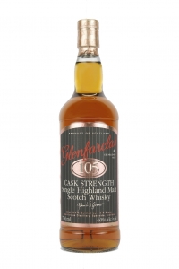 Glenfarclas 105 Cask Strength Vintage Label