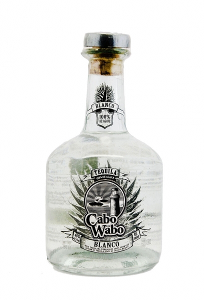 Cabo Wabo Blanco Tequila Old Label