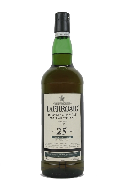 Laphroaig 25 Year Old Cask Strength 2008 Edition