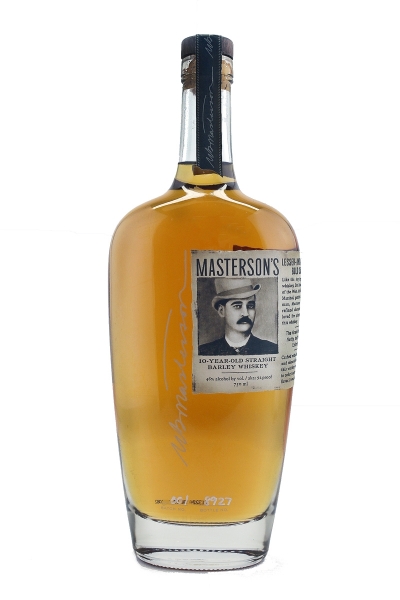 Masterson's 10 Year Old Straight Barley Whiskey