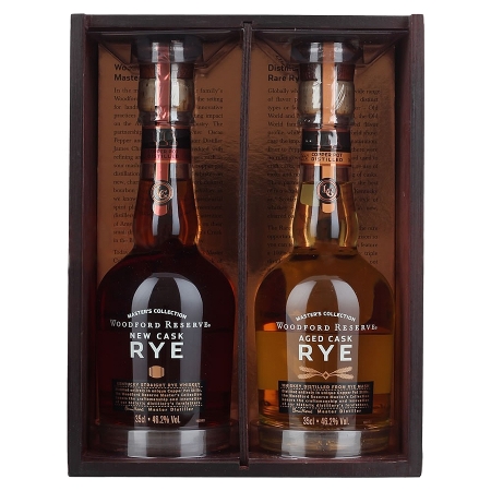 Woodford Reserve Master's Collection New Cask Rye and Aged Cask Rye Gift Set
