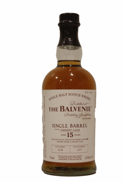 Balvenie Single Barrel 15 Year Old Sherry Cask
