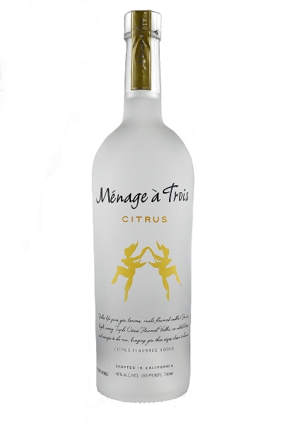 Menage 'a Trois Citrus Flavored Vodka