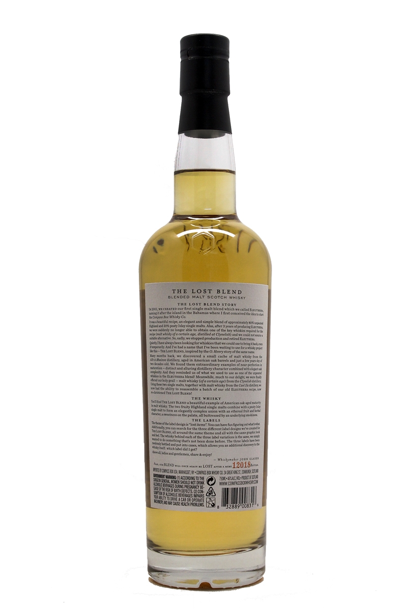 Compass Box The Lost Blend
