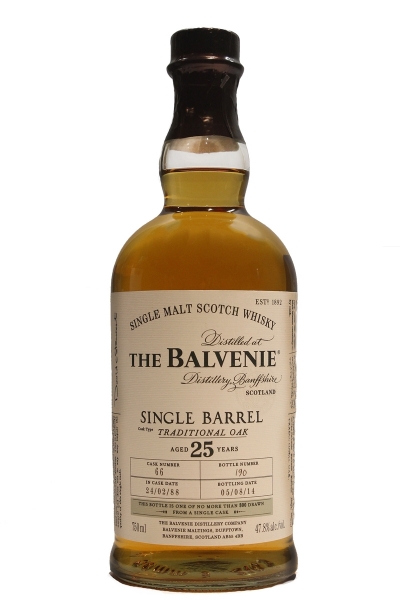 Balvenie Single Barrel 25 Year Old Traditional Oak