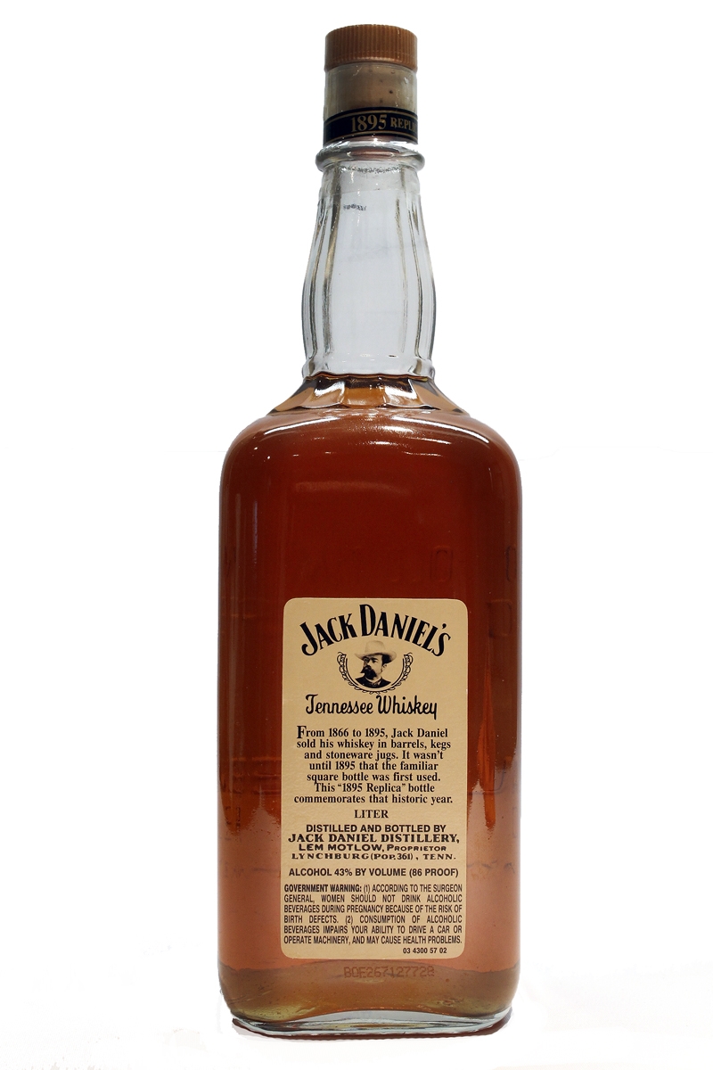 Jack Daniels 1895 Replica Bottle (Liter)